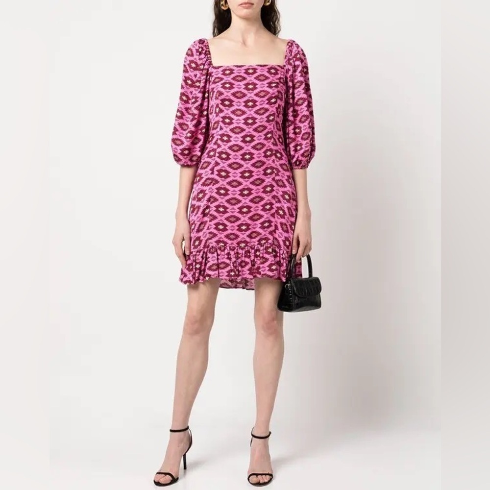 SACHIN & BABI Natalia Geometric-Print Mini Dress in 6​​​​​​ - Picture 4 of 13
